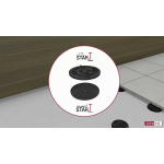 Guminis plytelės pjedestalas 10 mm, tarpai 4 mm - Image 2