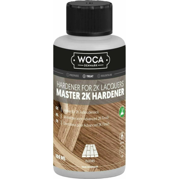 Bespalvis grindų lakas WOCA Master Invisible 2K Lacquer 5 l - Image 2