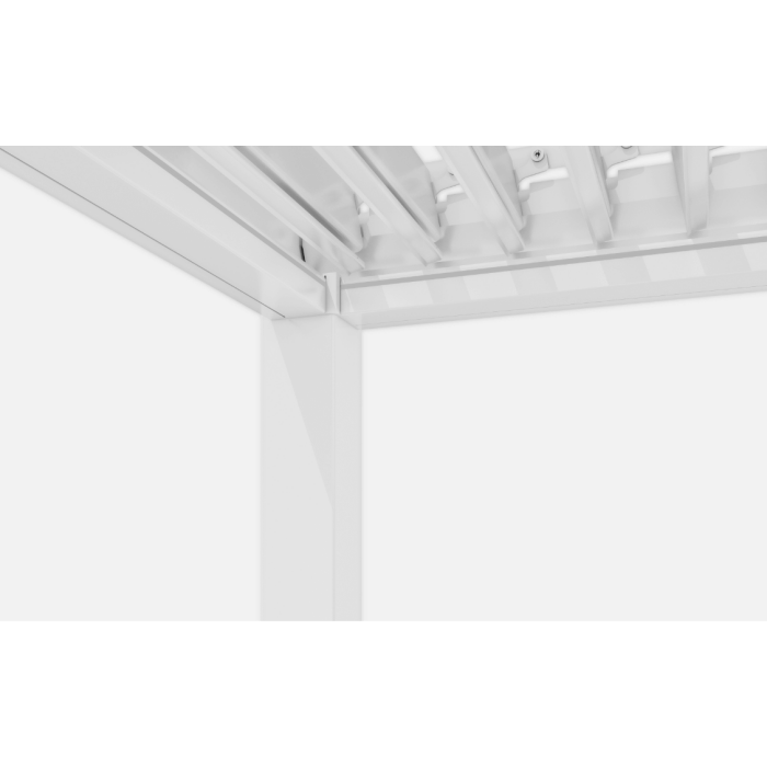 Pergola Nida 5688x3945mm pilka/balta - Image 9
