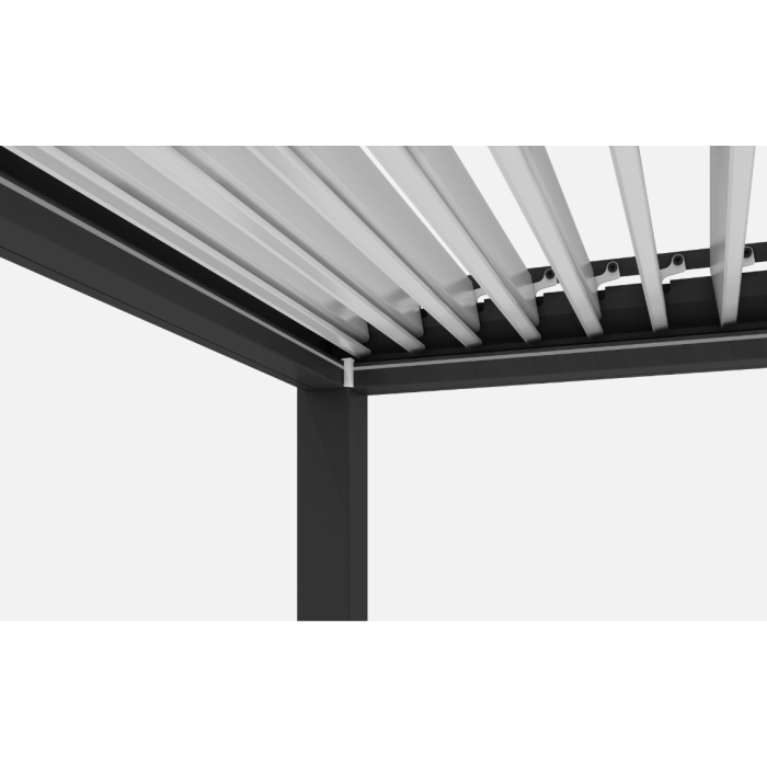 Pergola Nida 5688x3945mm pilka/balta - Image 8