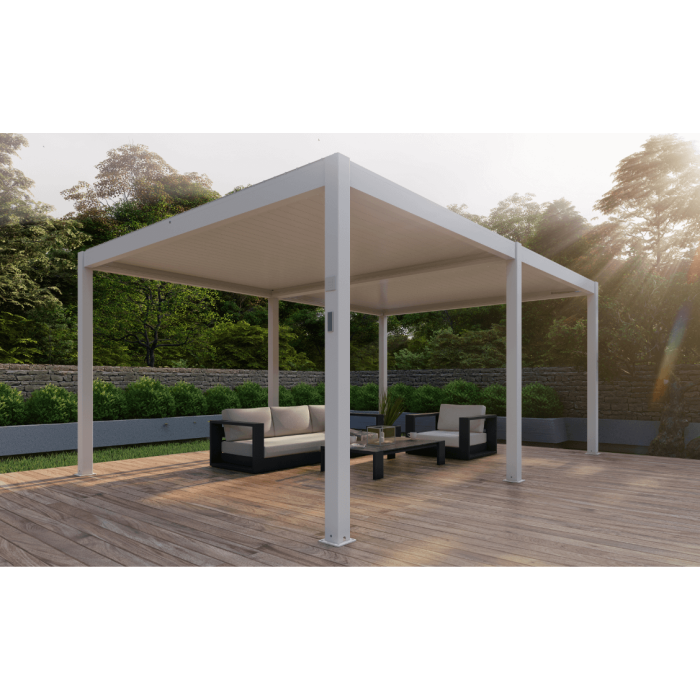 Pergola Nida 5688x3945mm pilka/balta - Image 5