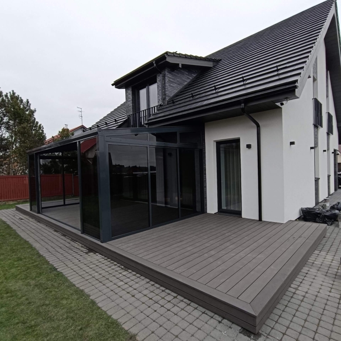 Scandic WPC Volcanic Grey Terasa