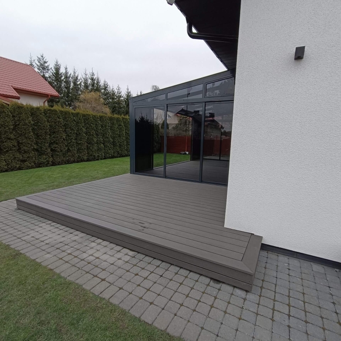 Scandic WPC Volcanic Grey Terasa