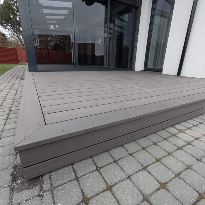 Scandic WPC Volcanic Grey Terasa