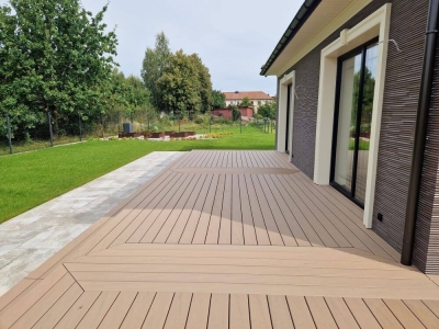 Trex Transcend Lineage WPC terasinė lenta Carmel 24x140x3650 medžio imitacija - Image 6