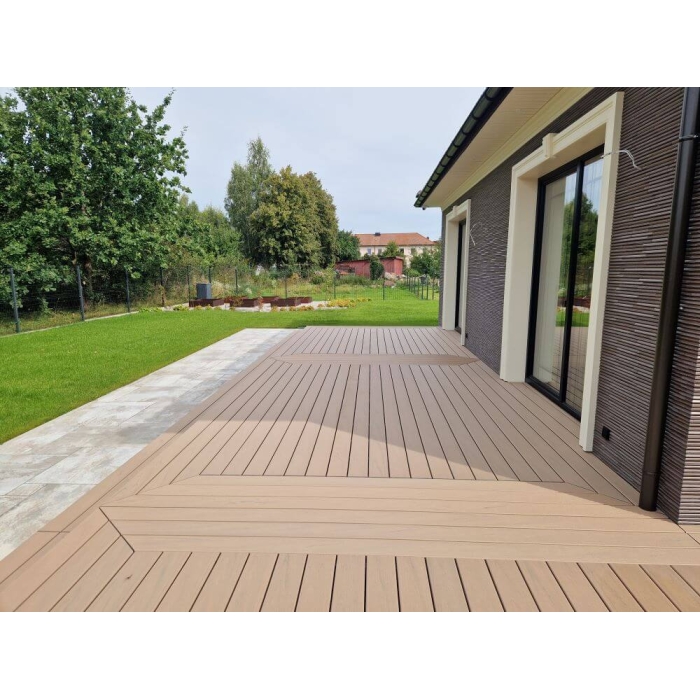 Trex Transcend Lineage WPC terasinė lenta Carmel 24x140x3650 medžio imitacija - Image 6