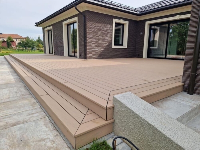 Trex Transcend Lineage WPC terasinė lenta Carmel 24x140x3650 medžio imitacija - Image 5