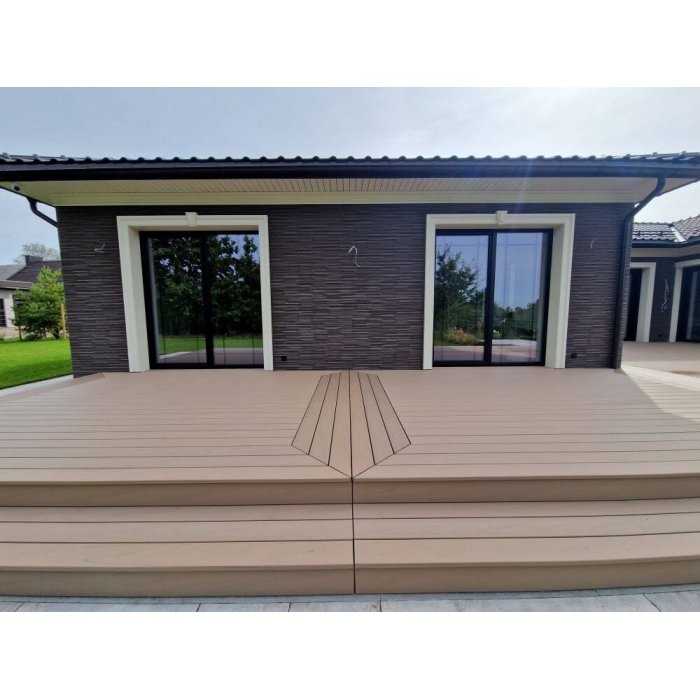 Trex Transcend Lineage WPC terasinė lenta Carmel 24x140x3650 medžio imitacija - Image 8