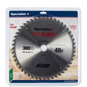 SPECIALIST pjovimo diskas medienai 300x48T