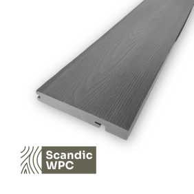 Scandic WPC Solid New Grey spalvos užbaigimo lenta,