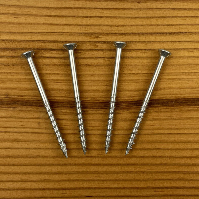 Fastshifter medsraigčiai terasai 4,3x56mm, A2, 200 vnt.