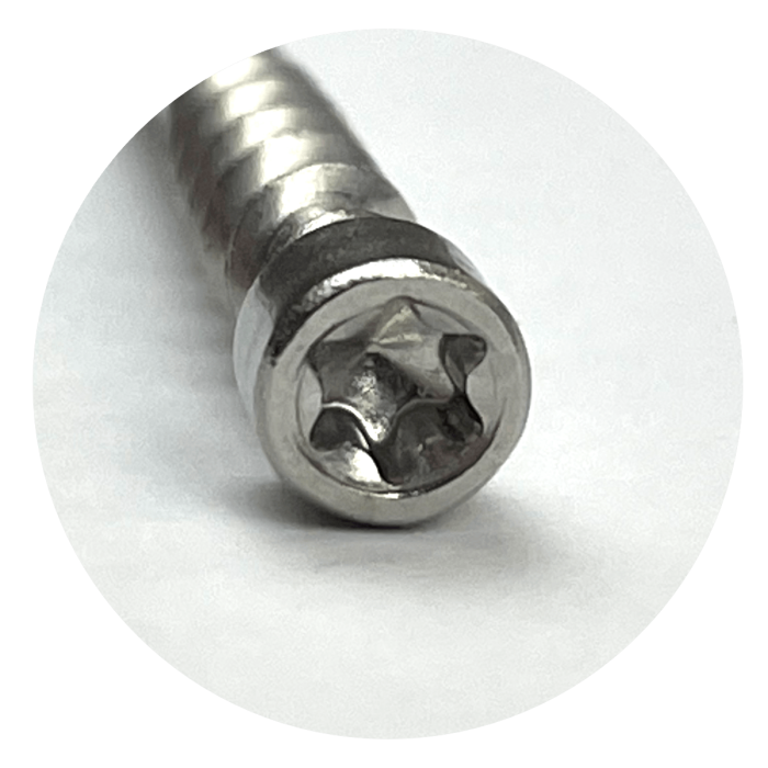 Fastshifter Invisible A4 nematomo tvirtinimo terasiniai medsraigčiai 4,5x60 mm, T15, terasų montavimui