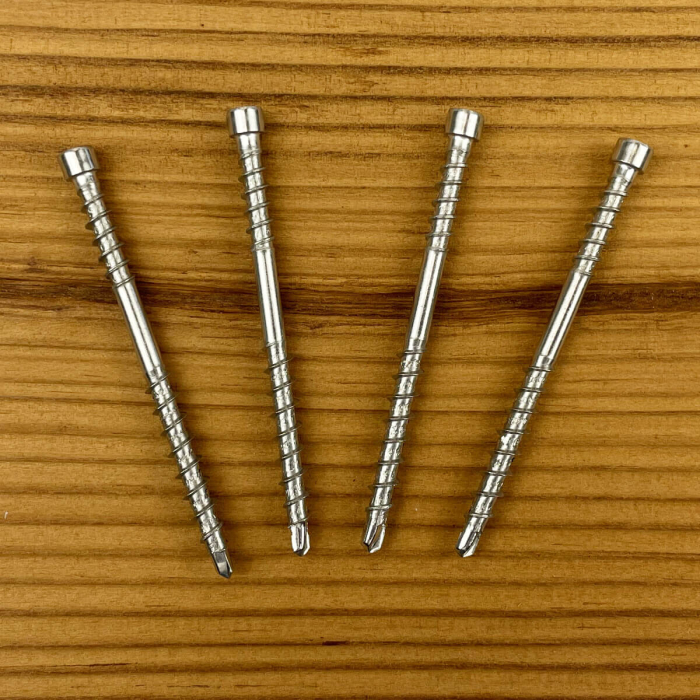Fastshifter Invisible A4 nematomo tvirtinimo terasiniai medsraigčiai 4,5x60 mm, T15, terasų montavimui