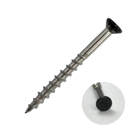 Fastshifter medsraigčiai tereasai 4×40 mm, A2, dažyta galva (RAL9004),