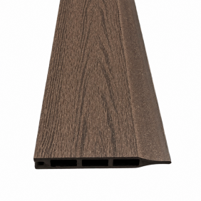 medžio imitacijos tvora_lenta Scandic WPC Wood Brown spalvos