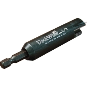 DeckWise Plug Cutter 3/8 kamštelių freza kietmedžiui