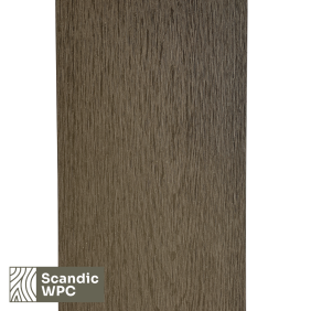 Scandic WPC Hollow2 terasos lenta Wood brown_ruda