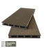 Scandic WPC Hollow2 terasinė lenta medienos imitacijos / rifliuota tuščiavidurė, Wood Brown spalvos_ruda terasinė wpc lenta