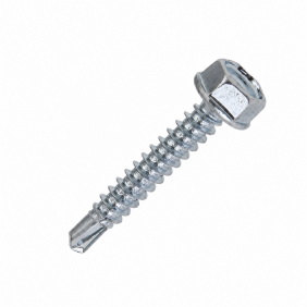Savisriegis metalui su grąžteliu 4,8×19 mm, šešiakampe galvute,