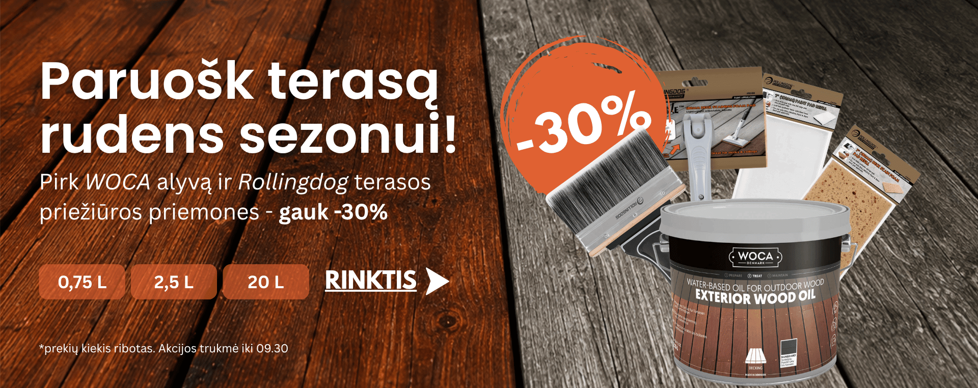 MDS Terasos woca akcija